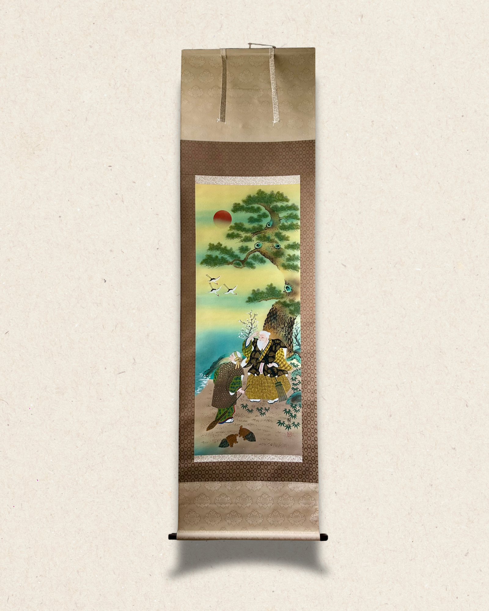 高砂 ― 松鶴長寿図