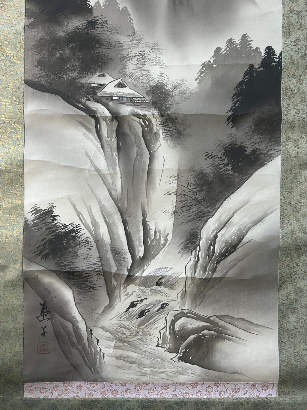 山水 ― 霞と静寂