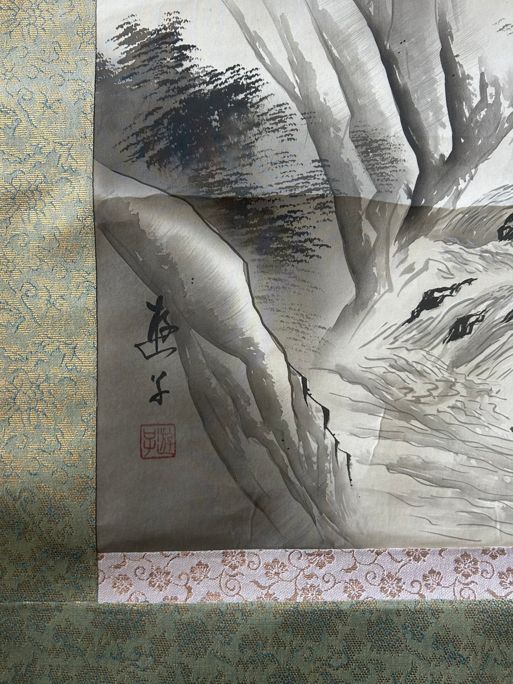 山水 ― 霞と静寂