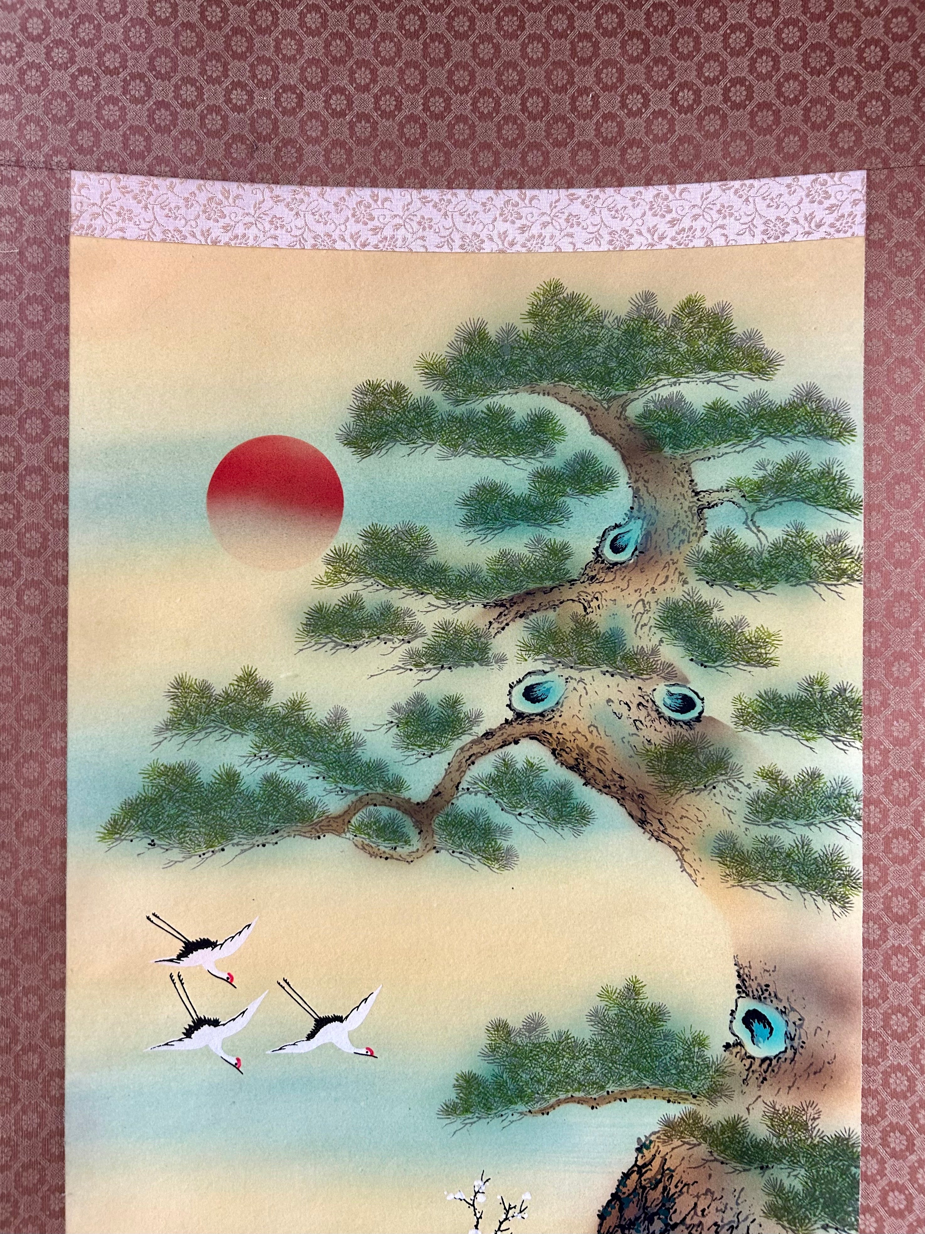 高砂 ― 松鶴長寿図